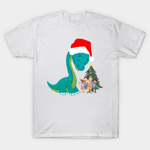 Dinosaur Santa Claus by FlippinTurtles